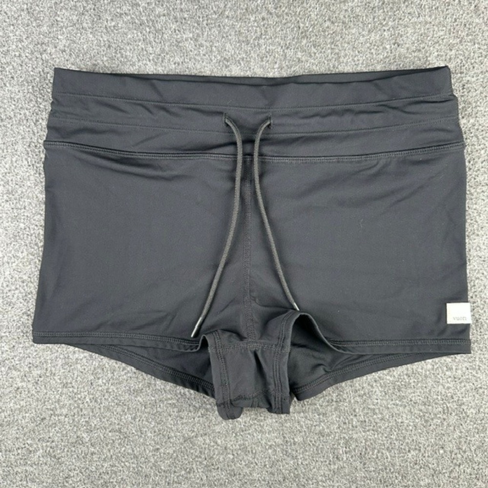 Vuori Swim Shorty Black Swimsuit Bottoms Size Small Active Board Shorts VW707